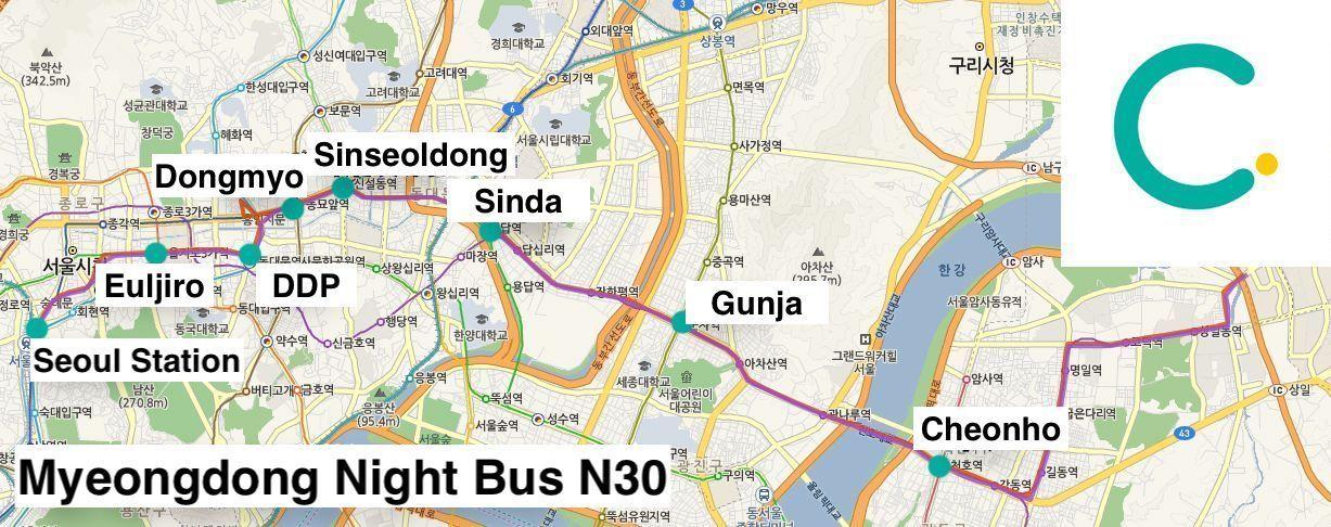 2025 Myeongdong Transportation Summary 